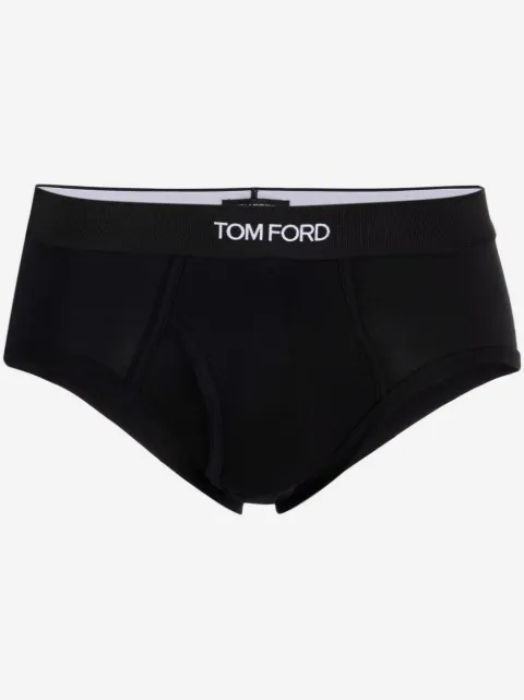 TOM FORD logo-waistband briefs