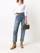 Imagem 2 de See by Chloé Bolsa tote de couro com logo gravado