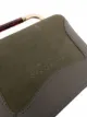 See by Chloé Bolsa tote de couro com logo gravado