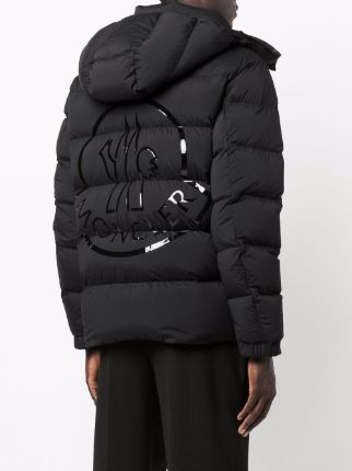 moncler pallardy panelled puffer jacket