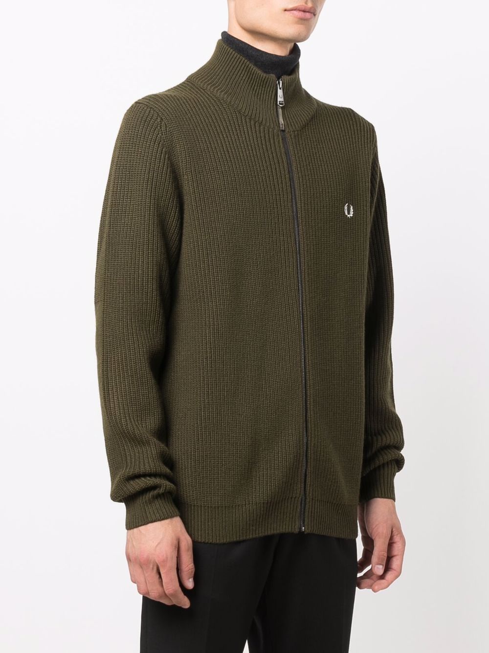 джемпер в рубчик на молнии Fred Perry 1703946776