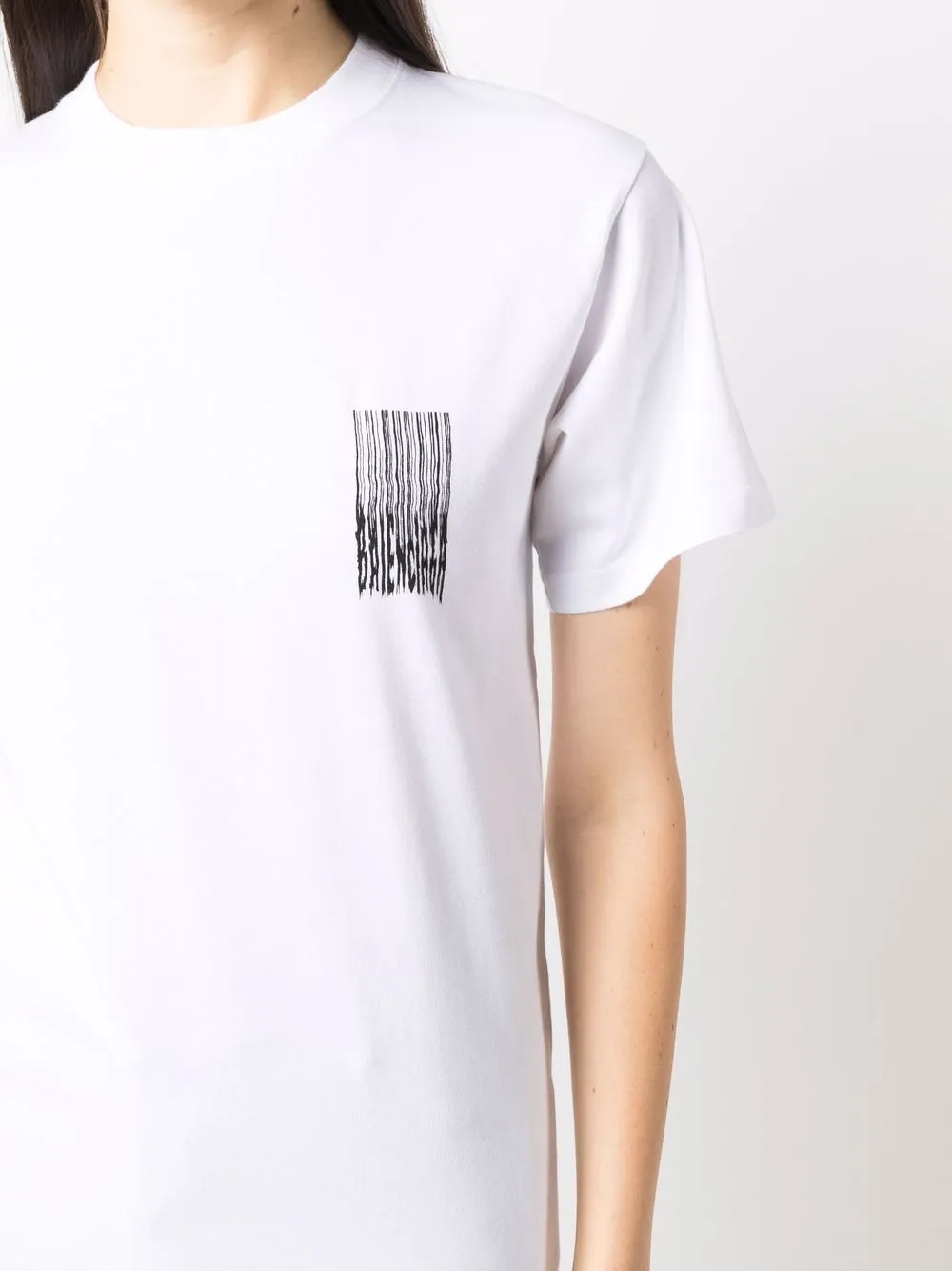 Balenciaga T-shirt met print Wit