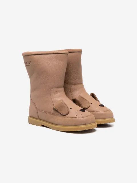 Donsje botas con motivo de orejas animales