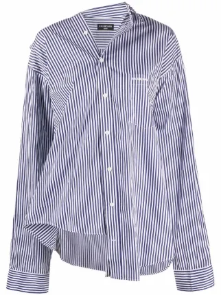 balenciaga asymmetric shirt