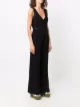 M Missoni metallic-knit V-neck sleeveless jumpsuit
