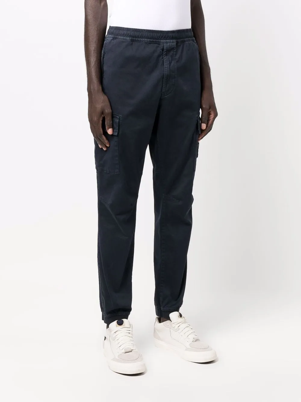 фото Stone island брюки карго с нашивкой