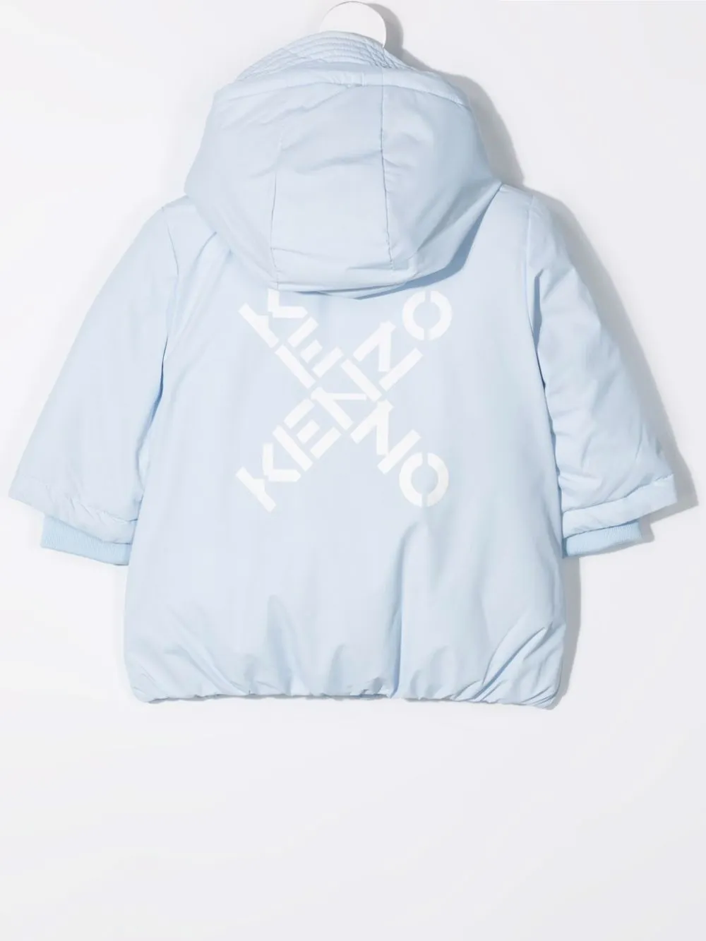 фото Kenzo kids пуховик с логотипом