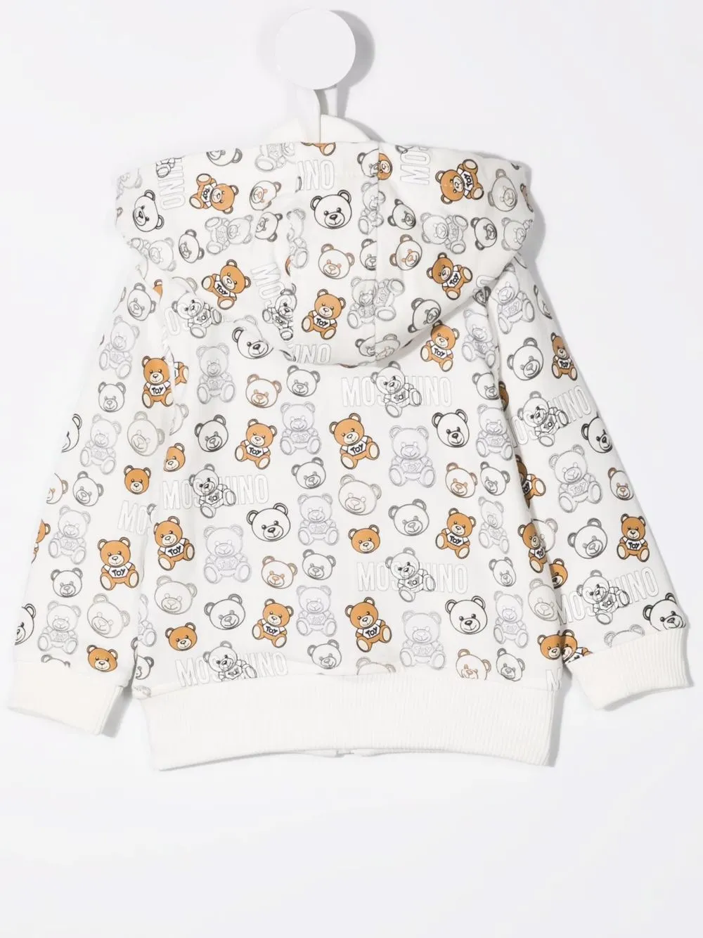 фото Moschino kids худи с узором toy bear