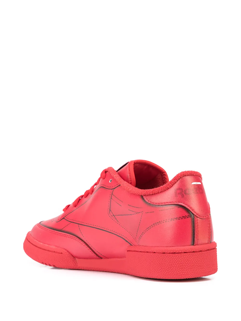 Maison Margiela x Reebok Club C sneakers Red