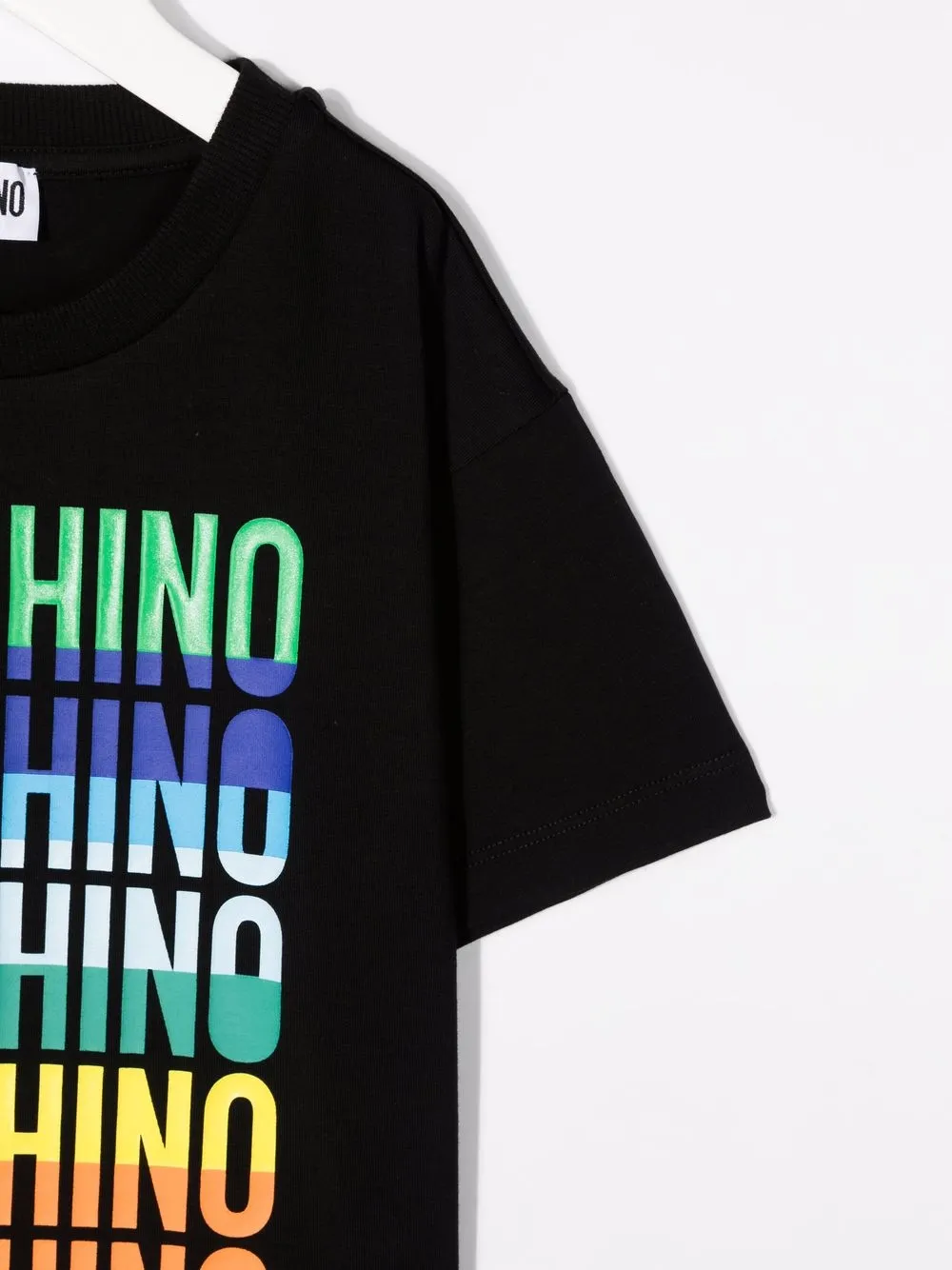 фото Moschino kids футболка с логотипом