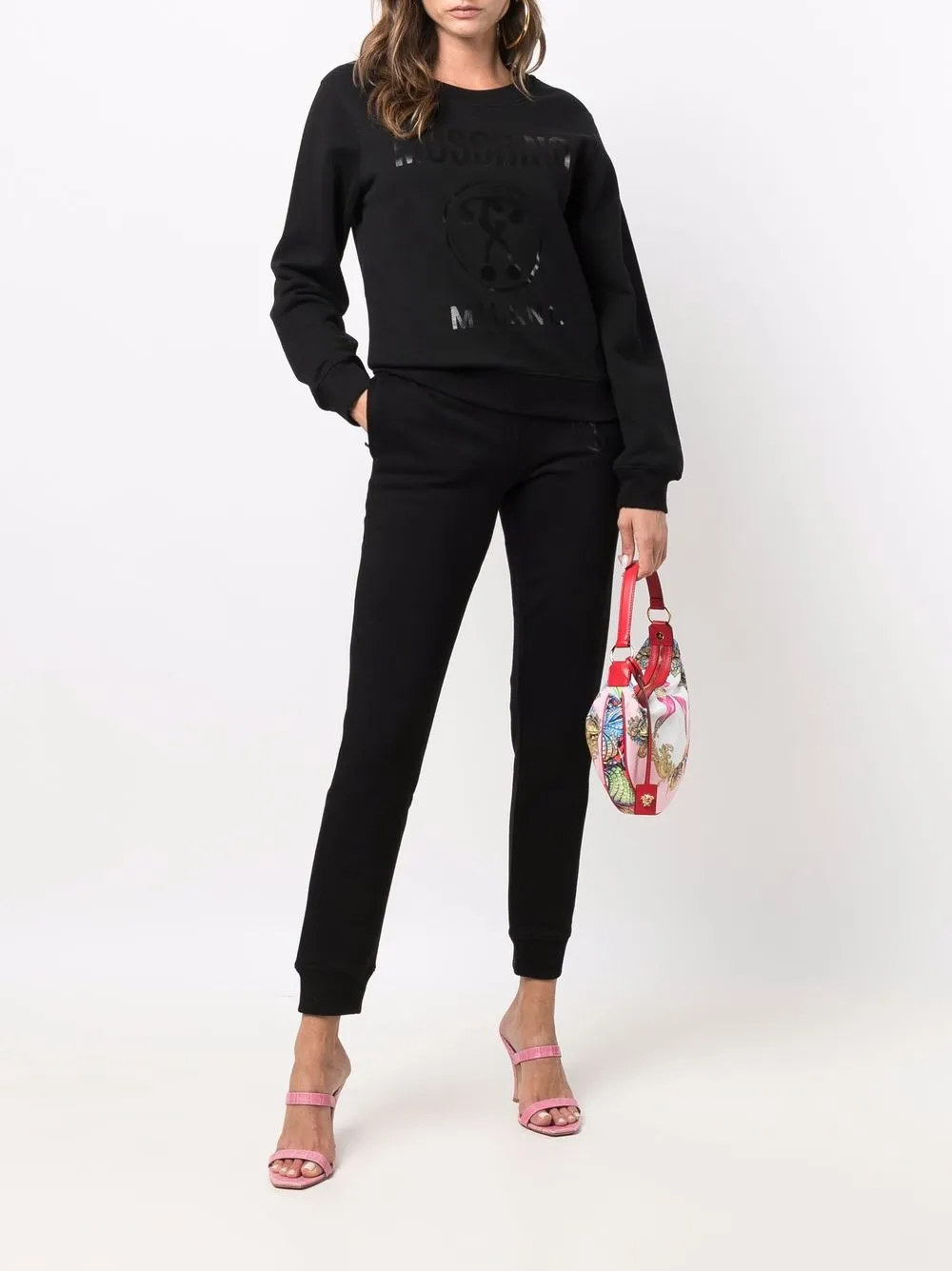 фото Moschino спортивные брюки с логотипом