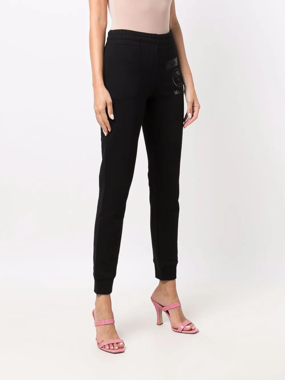 фото Moschino спортивные брюки с логотипом