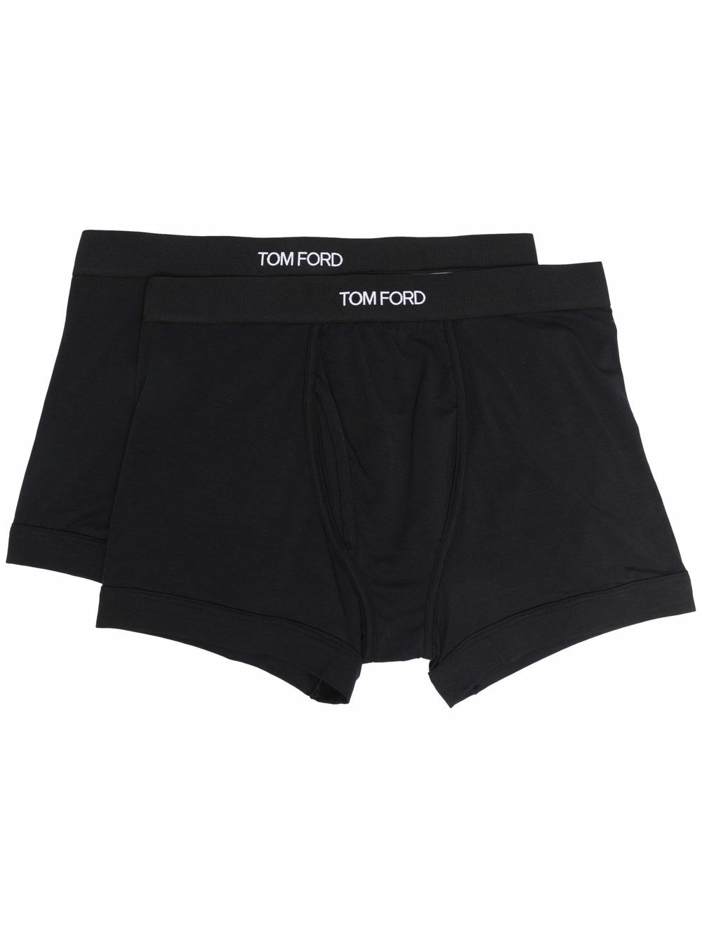 TOM FORD logo-waistband boxer briefs (set of 2) - Black