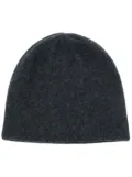 N.Peal Double Layer organic-cashmere beanie - Grey