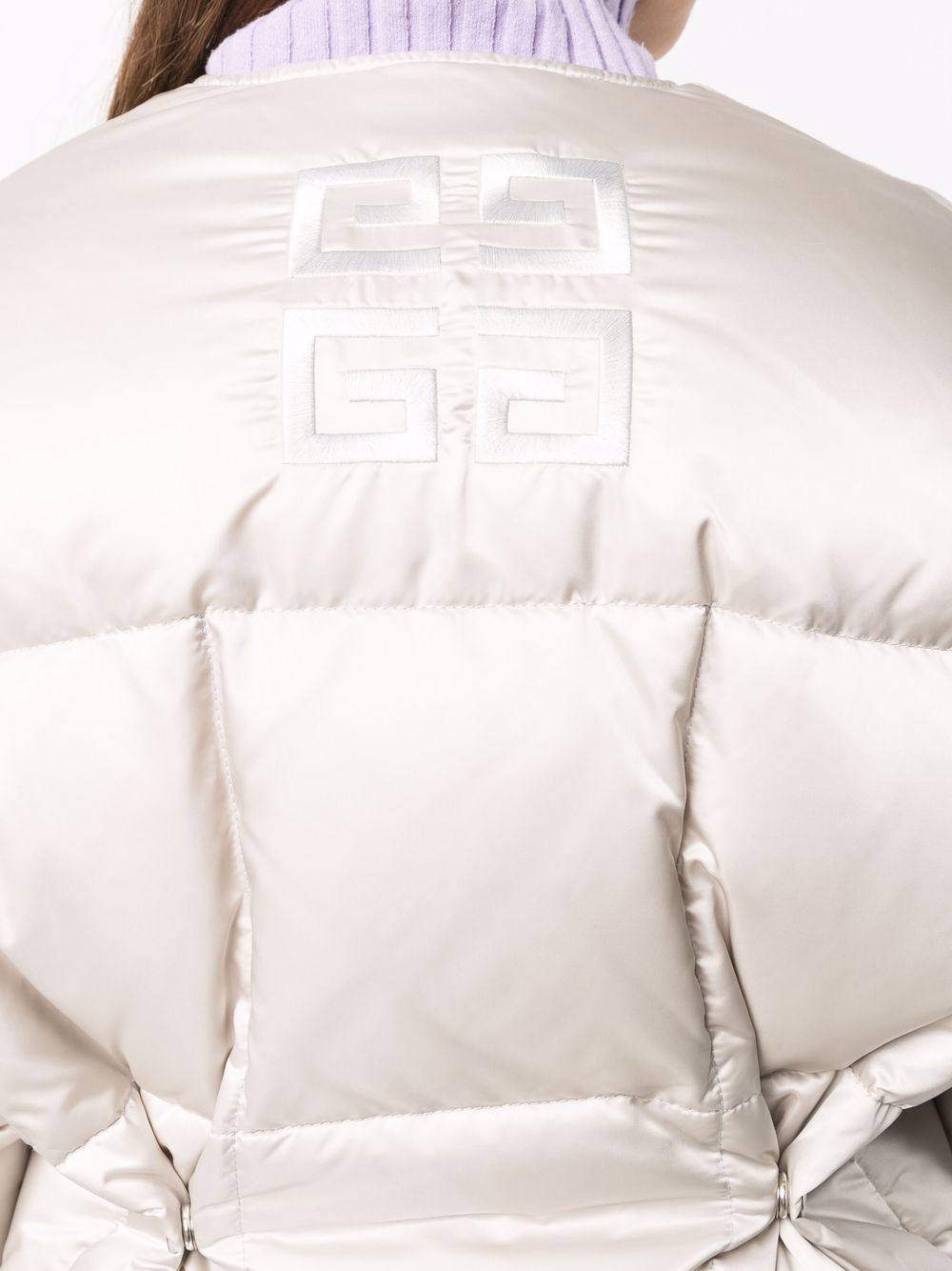 фото Givenchy пуховик с логотипом 4g