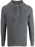 N.Peal Balham hooded sweater - Grey