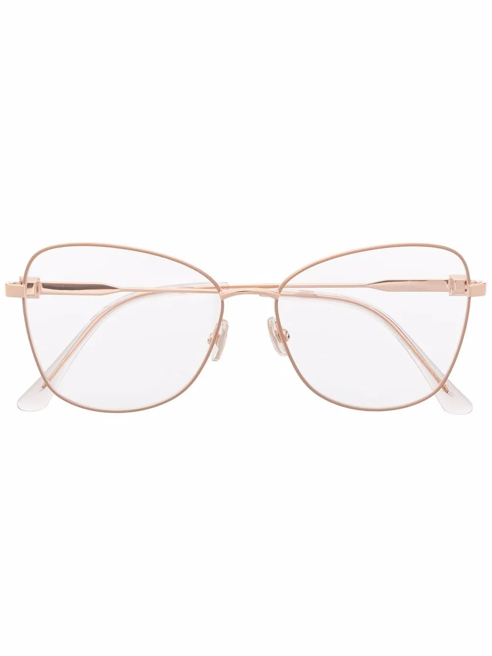фото Jimmy choo eyewear очки в оправе 'кошачий глаз'
