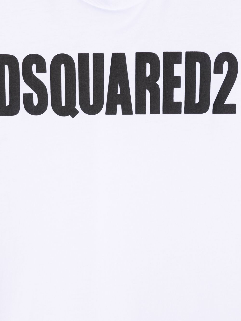 фото Dsquared2 kids футболка с логотипом