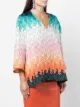 Mary Katrantzou pathos geometric-print silk blouse