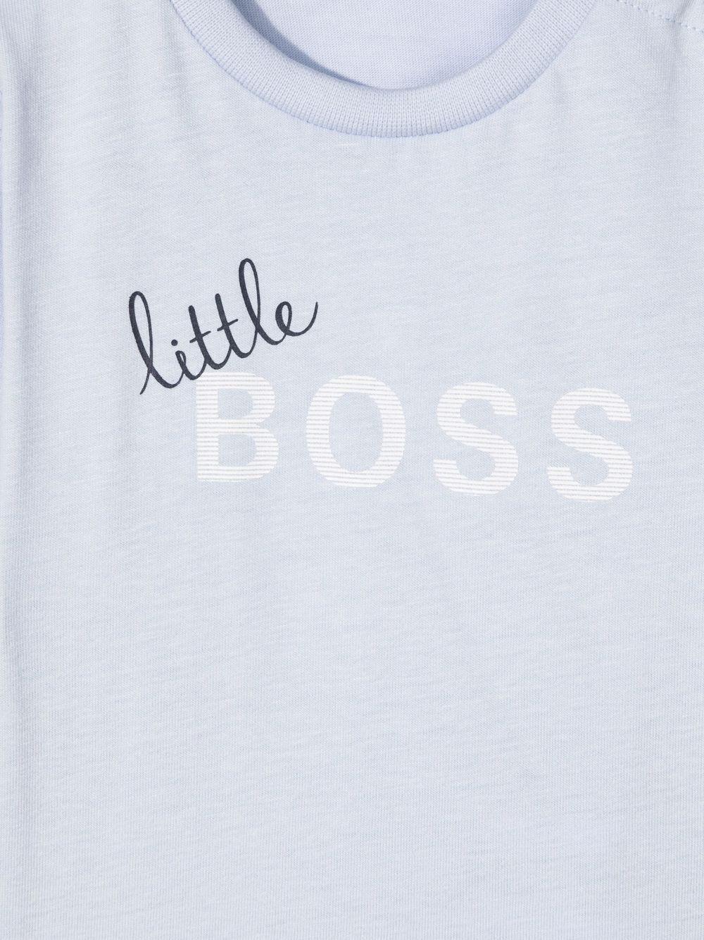 фото Boss kidswear футболка с логотипом