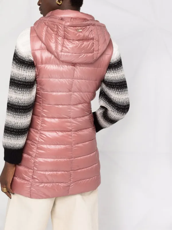 padded sleeveless jacket
