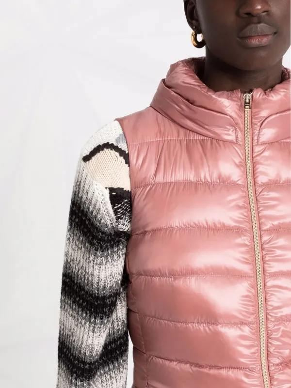 padded sleeveless jacket