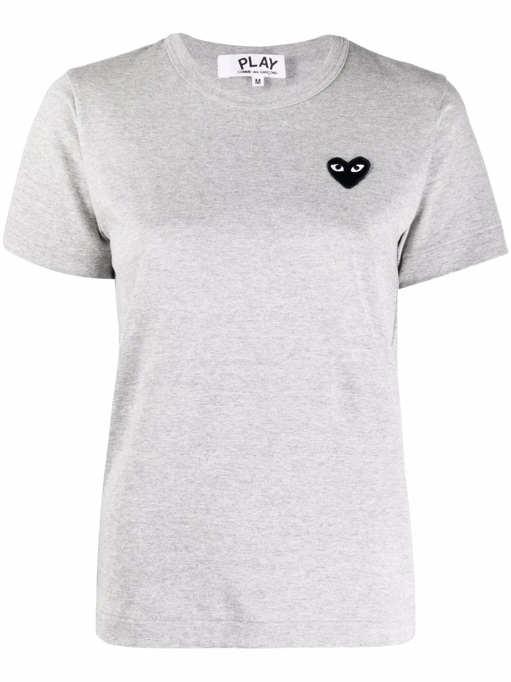 

Comme Des Garçons Play heart-motif cotton T-shirt - Grey