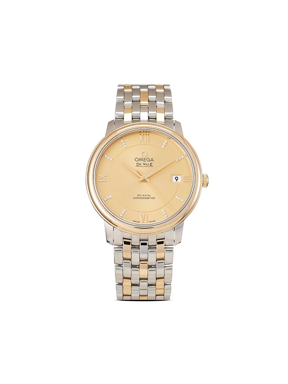 фото Omega наручные часы de ville prestige co-axial pre-owned 36.8 мм 2021-го года