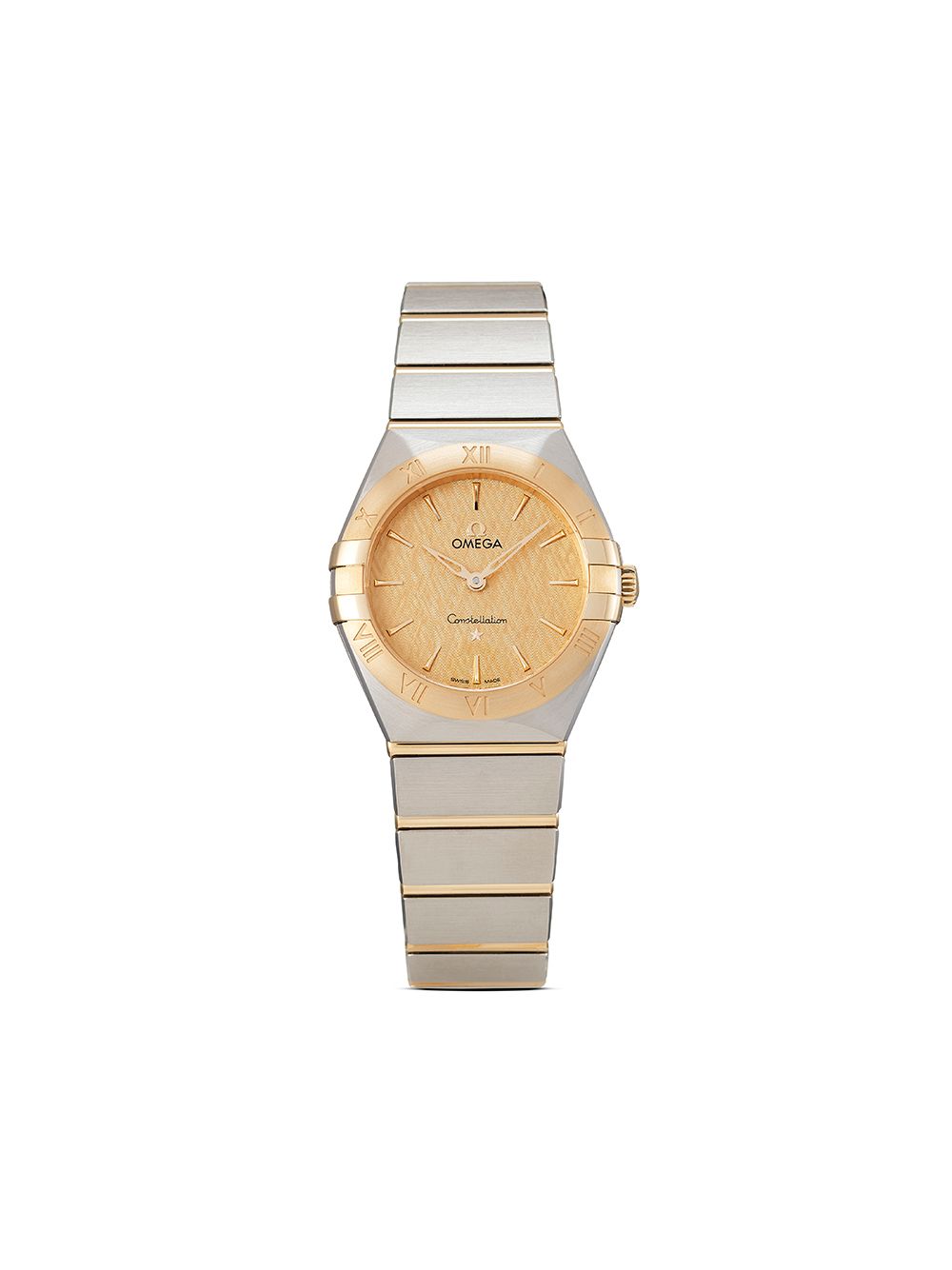 фото Omega наручные часы constellation manhattan pre-owned 28 мм 2021-го года