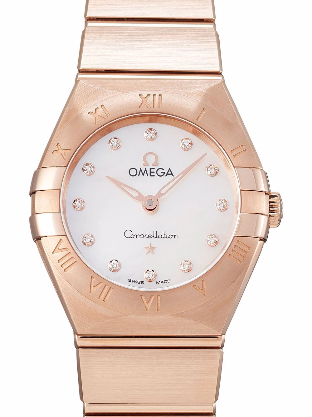 фото Omega наручные часы constellation pre-owned 25 мм 2021-го года