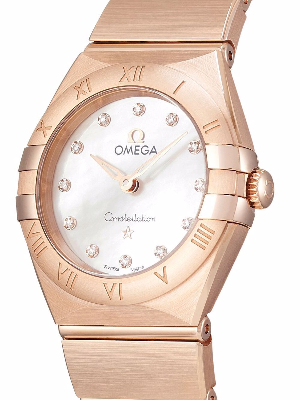 фото Omega наручные часы constellation pre-owned 25 мм 2021-го года