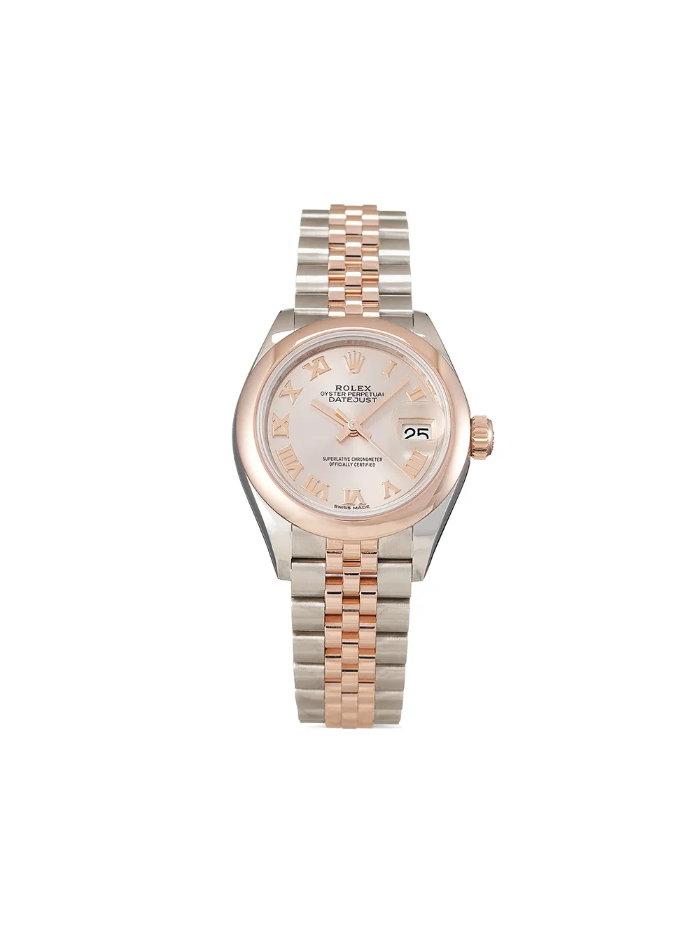 фото Rolex наручные часы lady-datejust pre-owned 28 мм 2018-го года