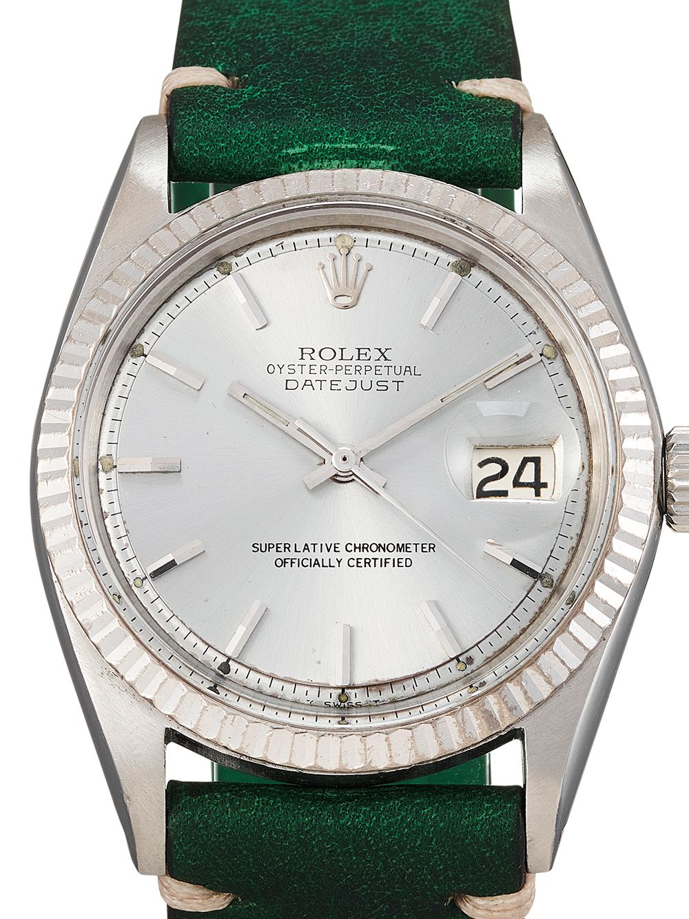 Rolex 1969 pre-owned Datejust horloge - Zilver