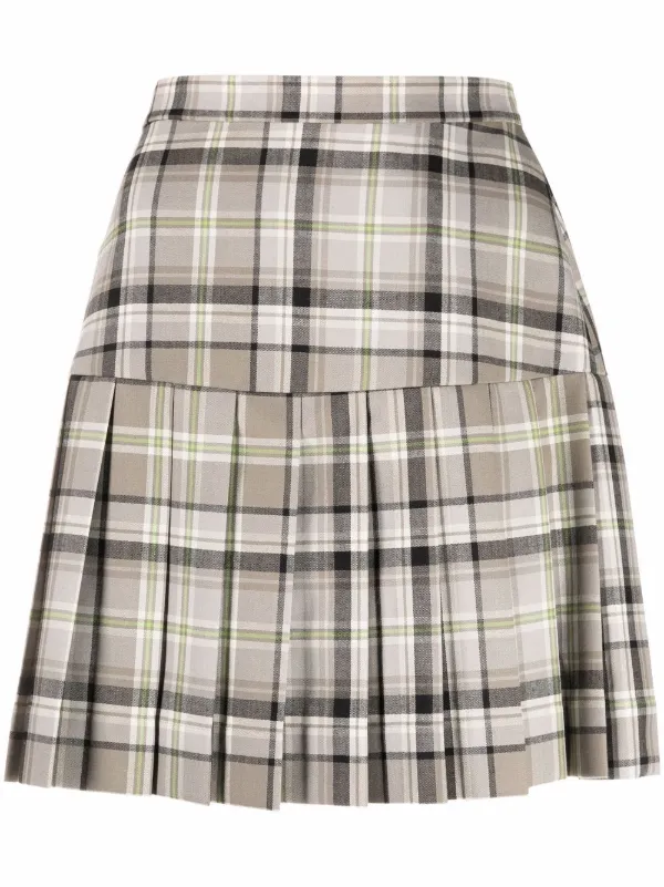 black and white checkered skirt yeezy