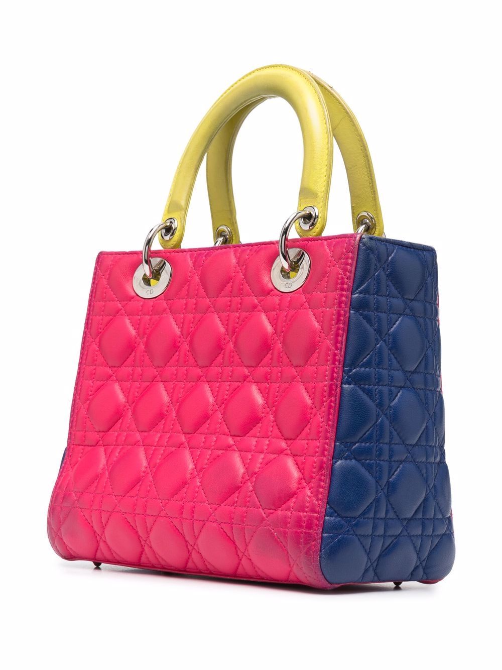 фото Christian dior сумка fluo cannage lady dior 2010-х годов