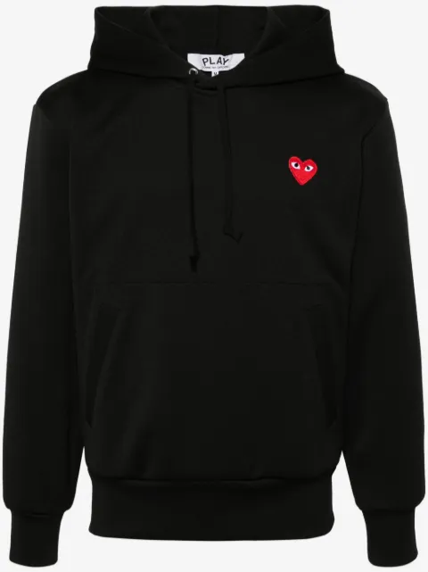 Comme Des Garçons Play Hoodie mit Herz-Print