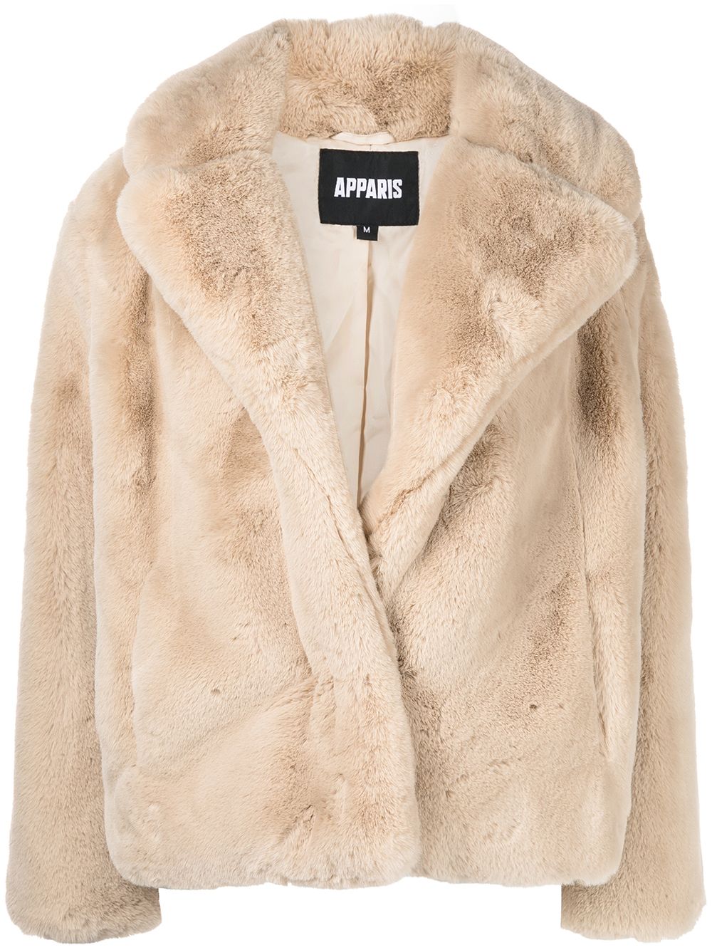 

Apparis Milly oversize faux-fur coat - Neutrals