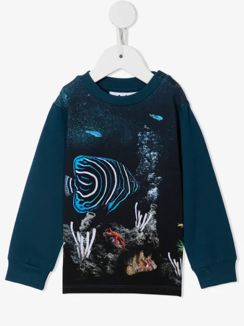 Molo sudadera con estampado botánico
