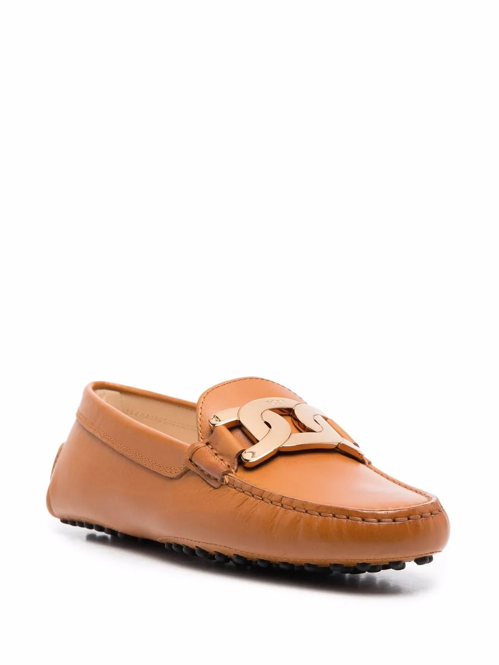Tod's Loafers met schakelketting - Bruin