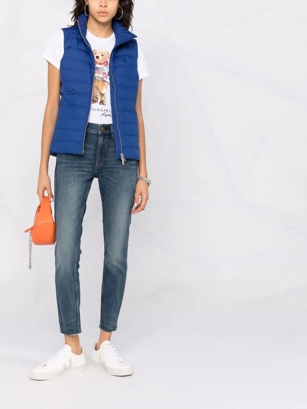 фото Polo ralph lauren футболка с принтом polo bear