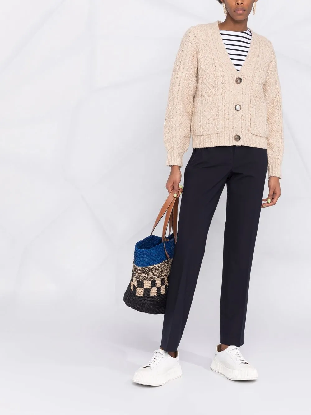 Polo Ralph Lauren ケーブルニット カーディガンの画像2