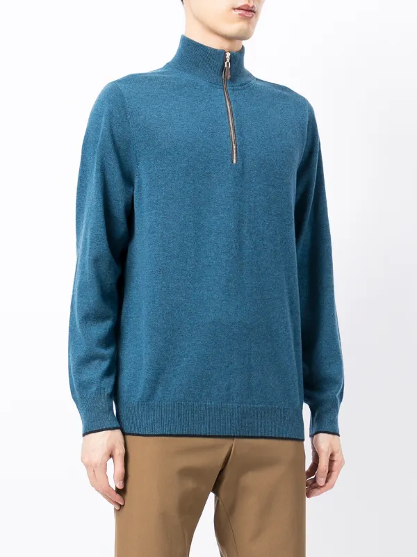 N.Peal エヌピール カシミア セーター スコットランド製 N.Peal ハーフ