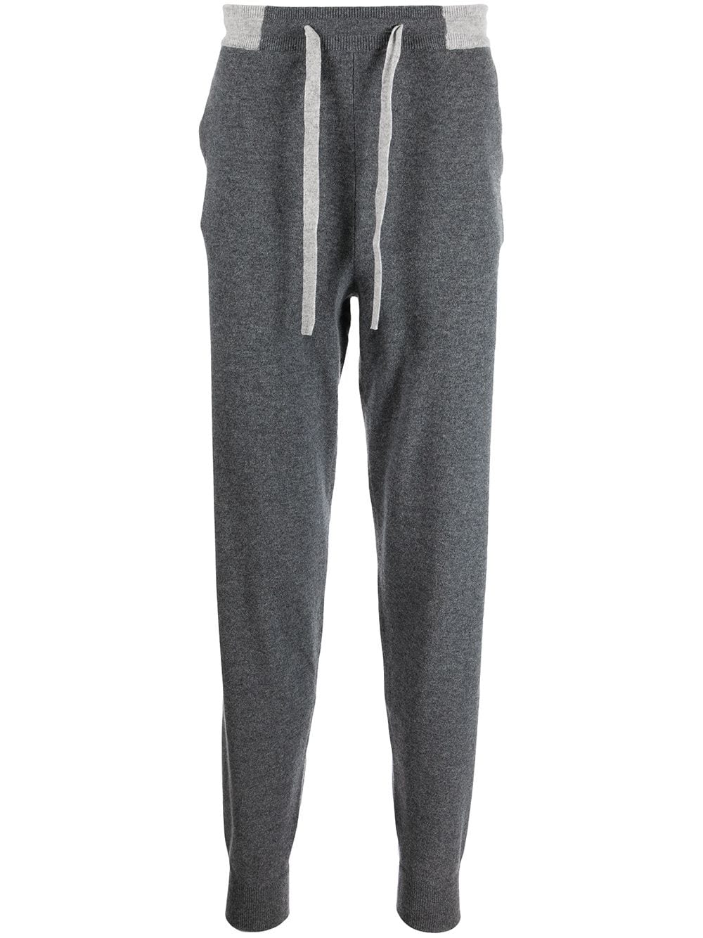 

N.Peal knitted two-pocket track trousers - Grey