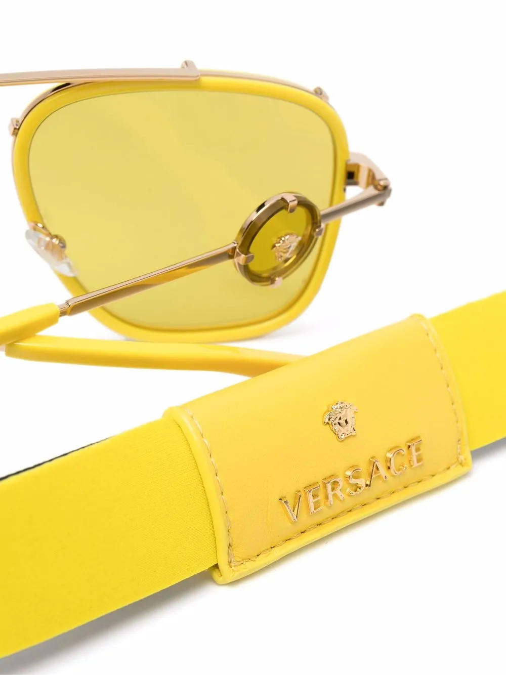 фото Versace eyewear солнцезащитные очки-авиаторы