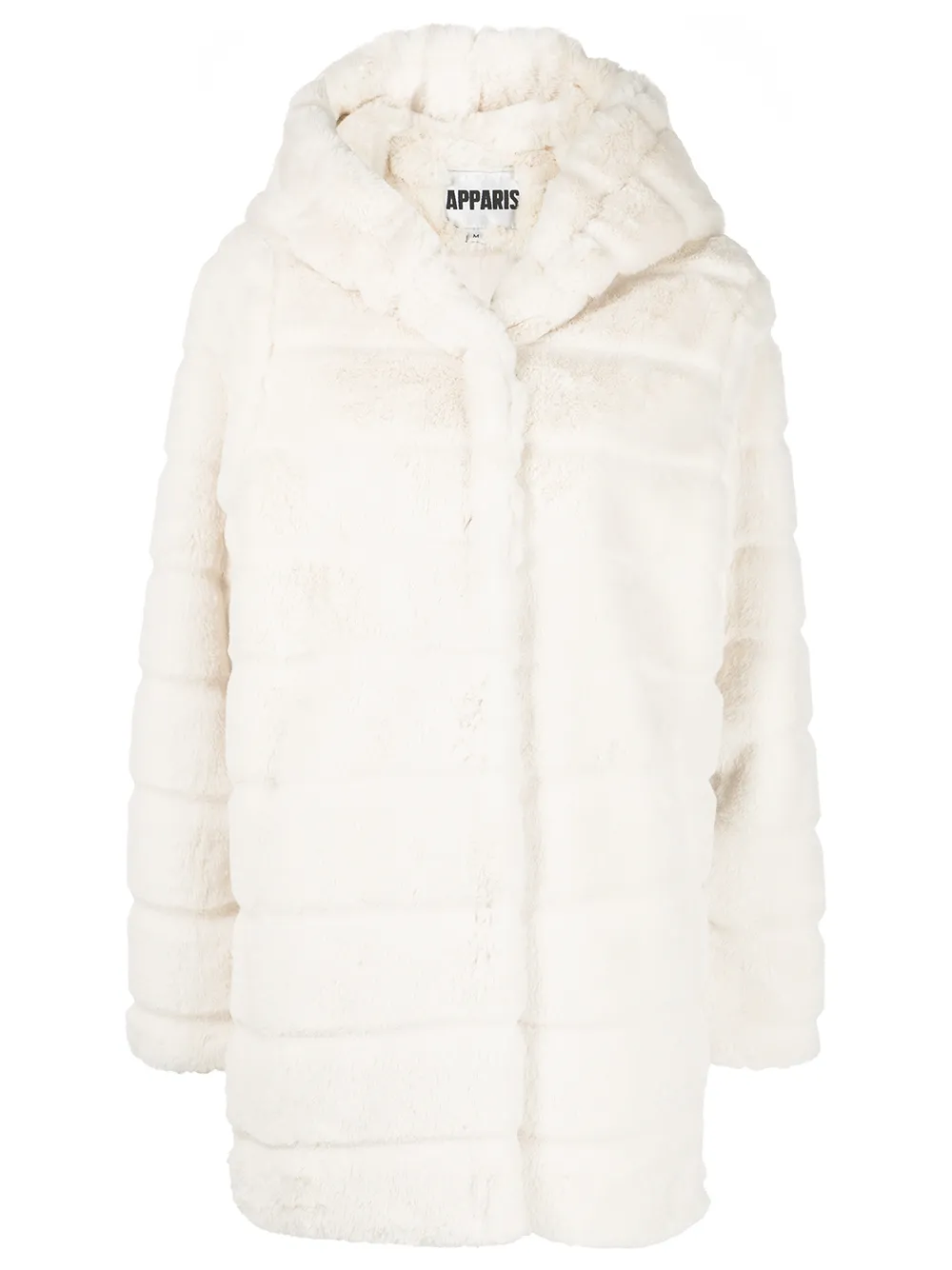 Apparis Hazel panelled faux-fur coat