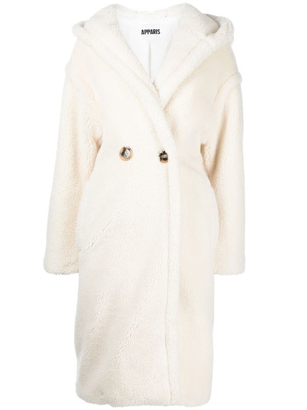 apparis shearling coat