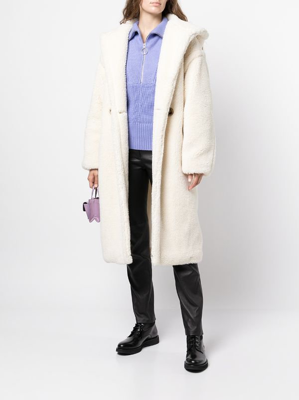 apparis shearling coat