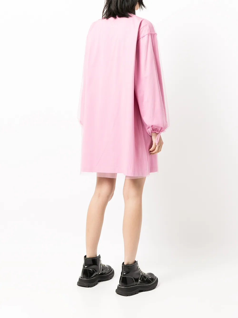 фото Msgm платье с длинными рукавами