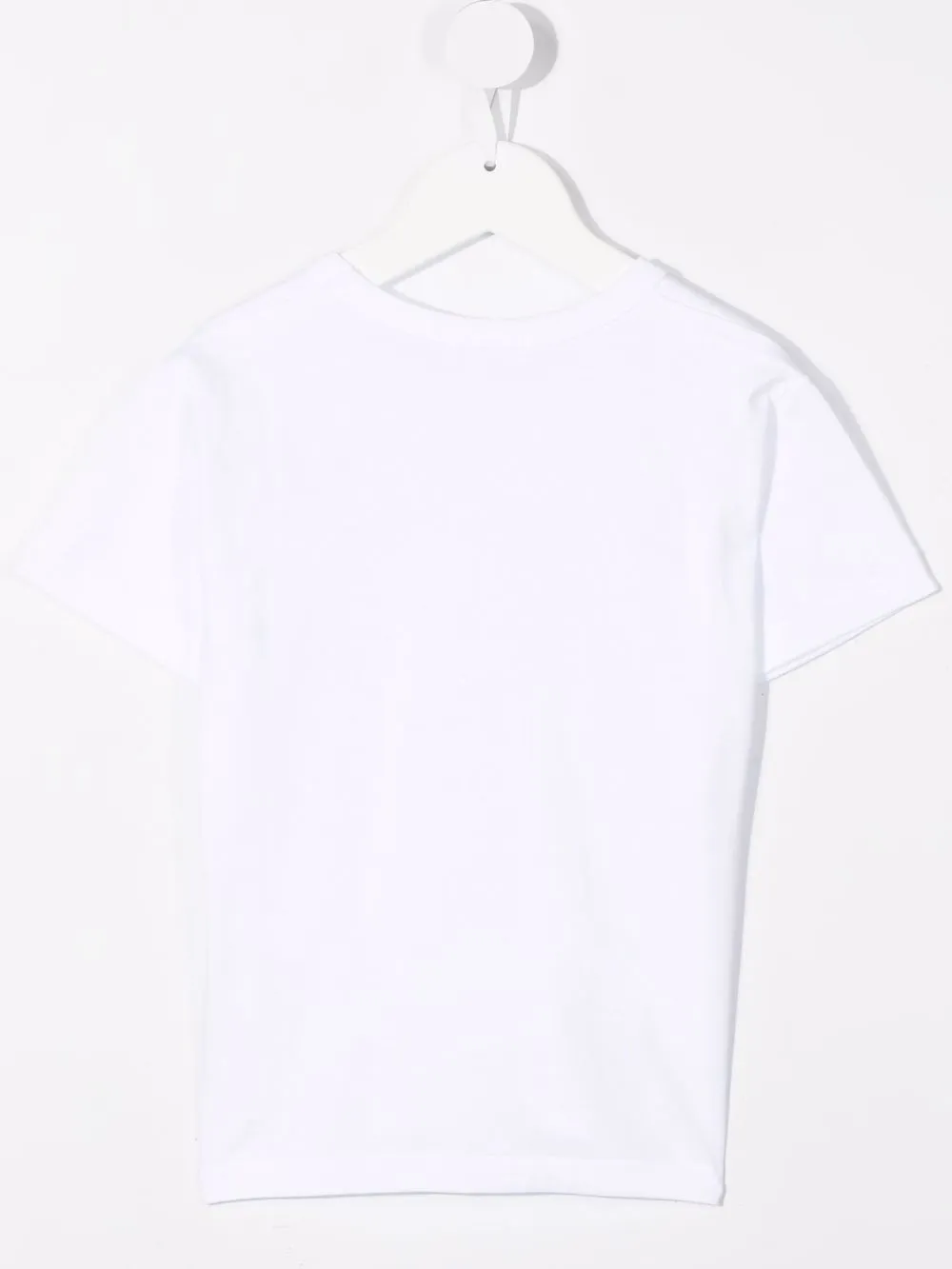 Shop Comme Des Garçons Play Heart-print Short-sleeved T-shirt In White