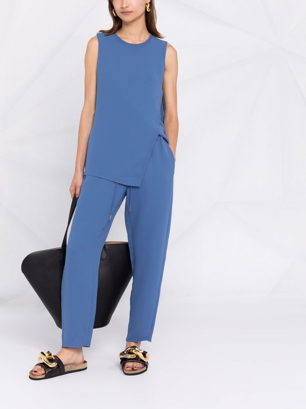 Theory Trainingsbroek met trekkoordtaille - Blauw